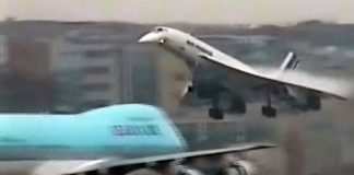 Air France CONCORDE at KAI TAK