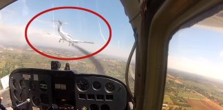 aircraft midair collision avoided